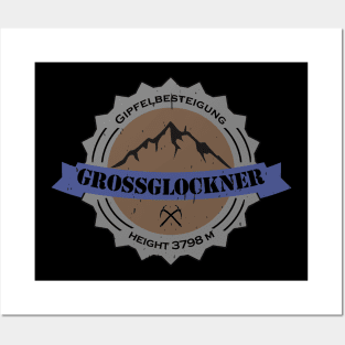 Gipfelbesteigung Grossglockner Height 3798 m Posters and Art